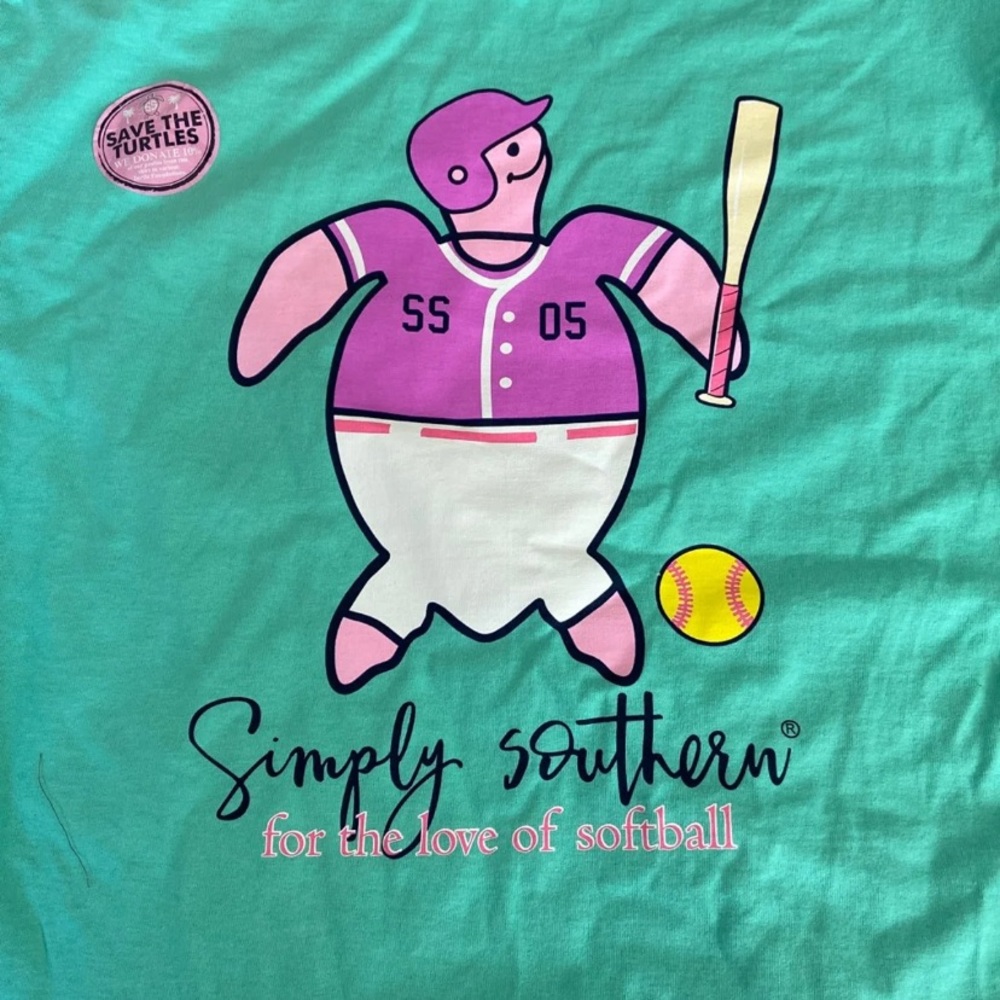 Simply Southern For the Love Of Softball T-Shirt